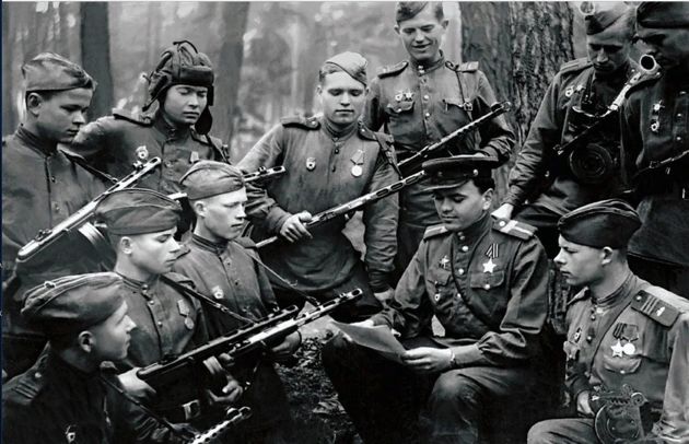 Солдаты Красной Армии