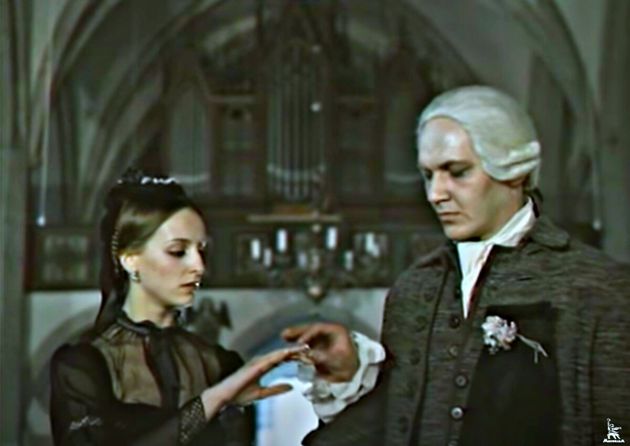 Кадр из фильма "Михайло Ломоносов" 1986г.