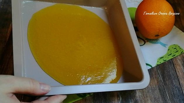 Натуральный апельсиновый десерт - домашний мармелад. Быстрый и легкий рецепт, без уваривания