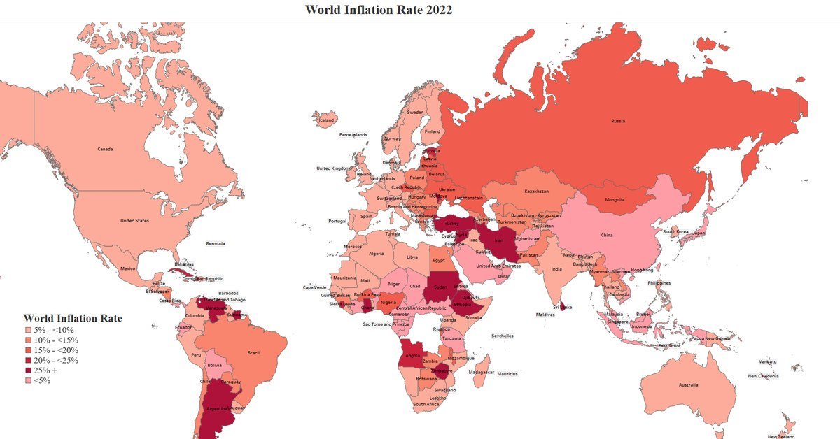 Страны с низкой инфляцией