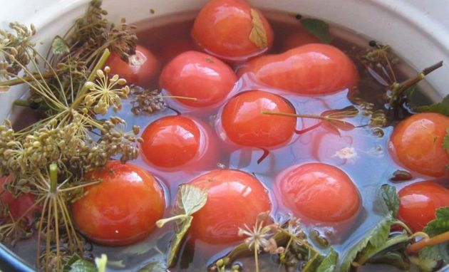 Как заквасить помидоры всего за три дня