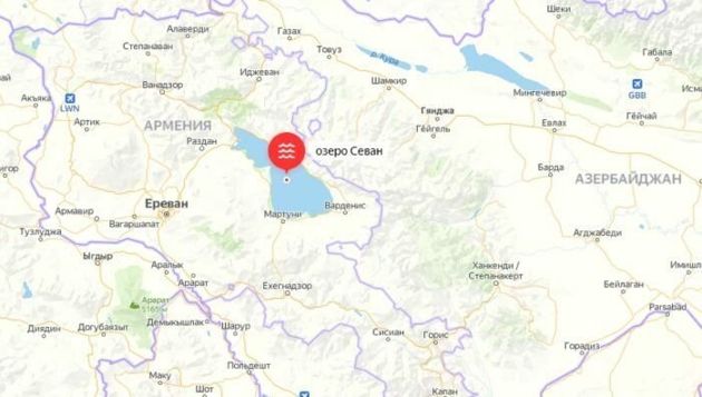 Озеро Севан – самое большое озеро Кавказа