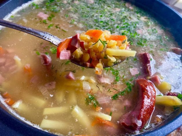Как необычно сварить обычный гороховый суп