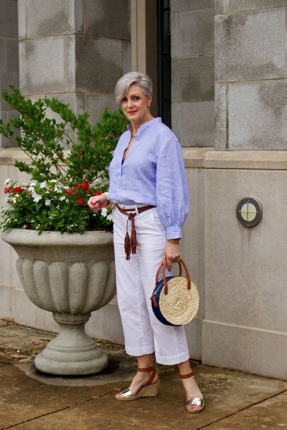 Летняя мода в 60+: как выглядеть роскошно уже с не девичьей фигурой