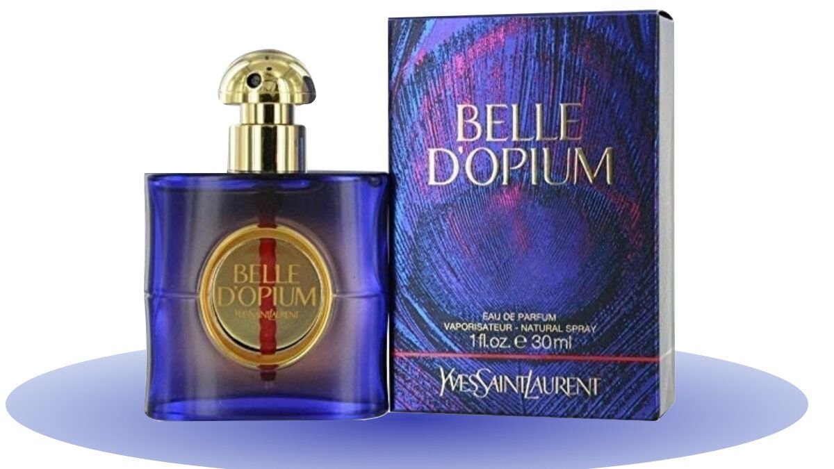 Воздушный и сладостный аромат Belle D`Opium от Yves saint Laurent с сочетанием ноток розы ириса кофе и цветов