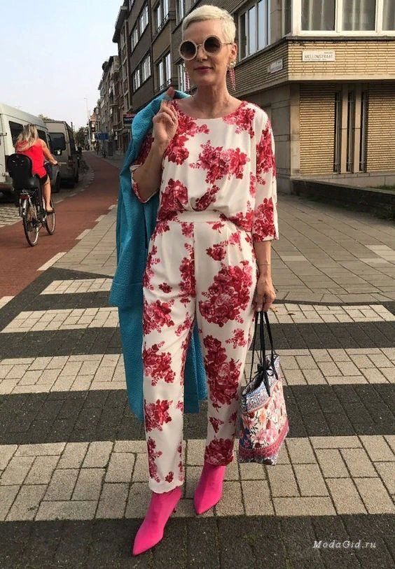 Стилист из Бельгии призывает женщин после 60 одеваться молодёжно и ярко