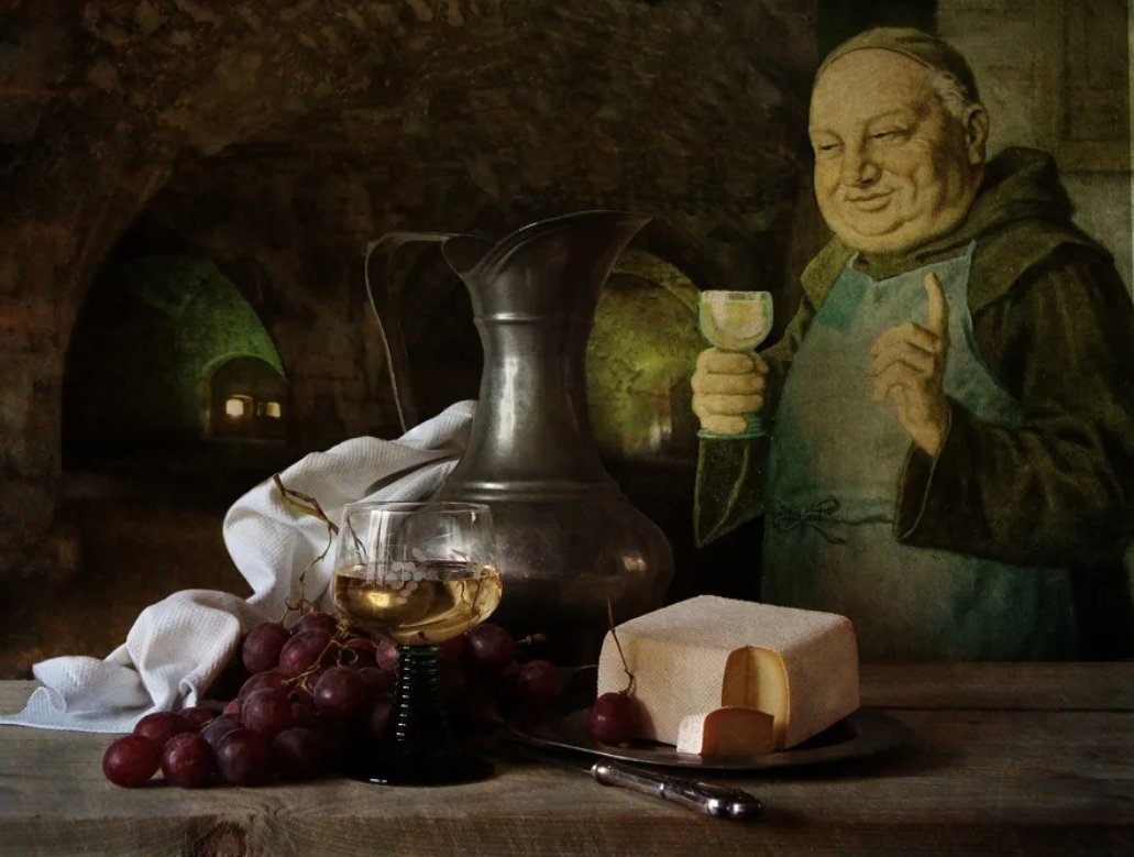 Притча вино. Сыр в средневековье. Монахи сыр живопись. Сыры в средневековье. Сыр в живописи средневековья.
