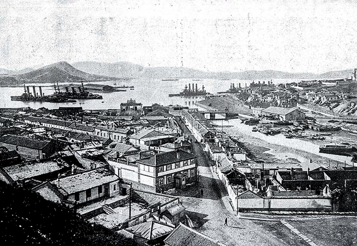 Основание морской базы в порт артуре. Порт-Артура 1898.