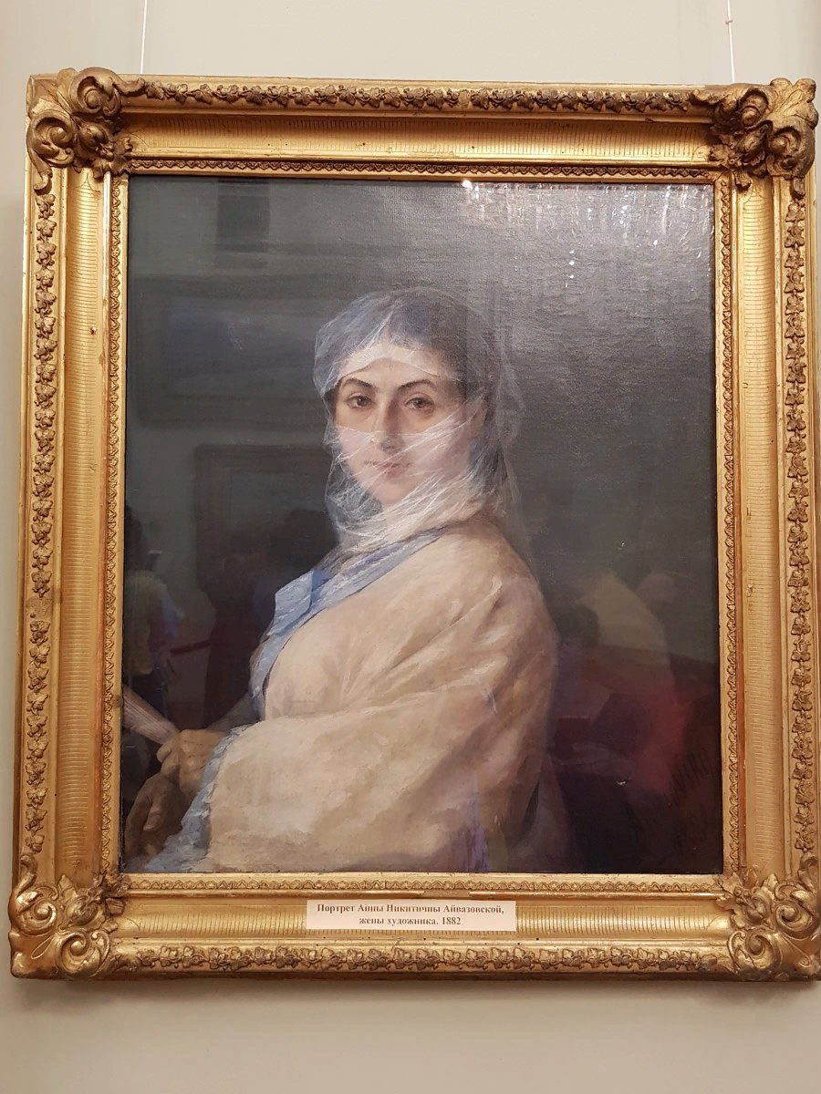 Айвазовский портрет Анны Бурназян