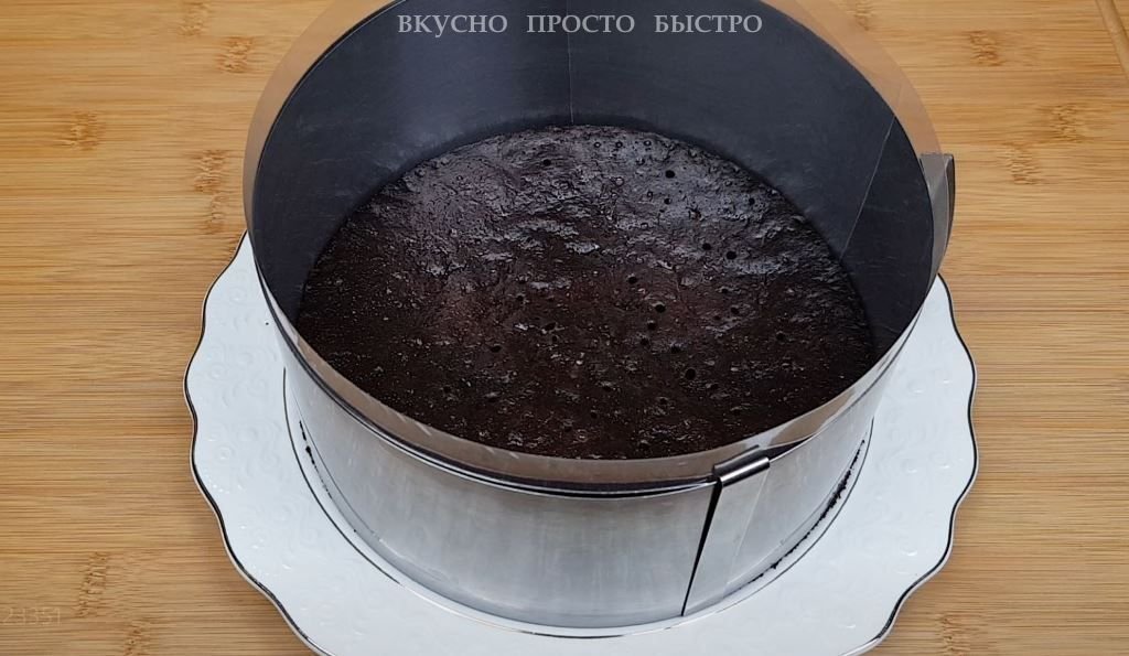 Муссовый торт с вишней и шоколадом - рецепт на канале Вкусно Просто Быстро