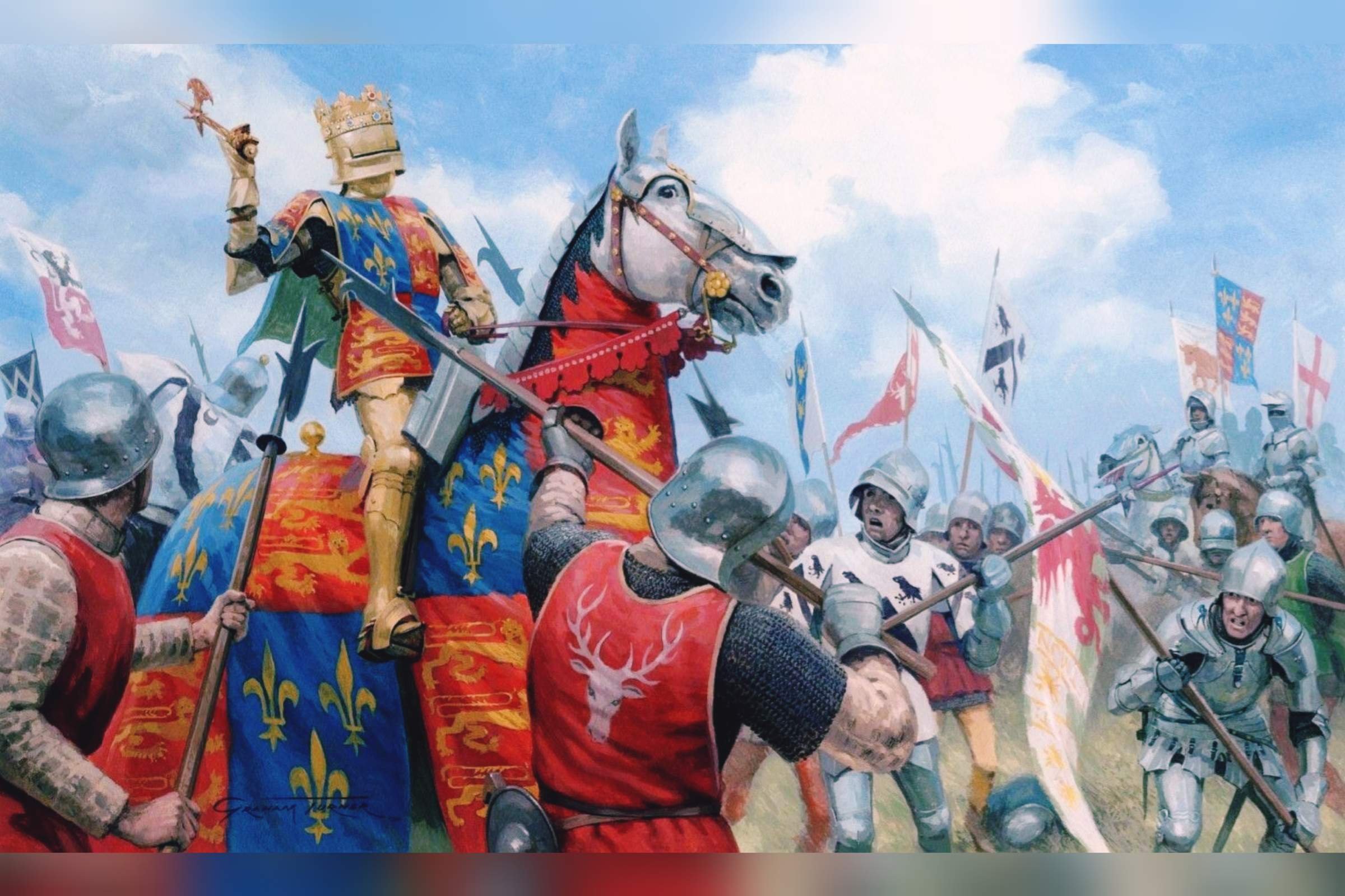 Century wars. Грэм тёрнер битва при Босворте. Битва при Босворте в 1485.