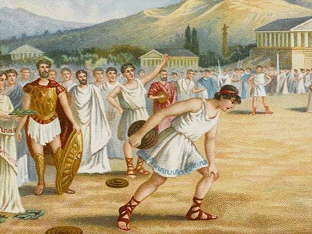Los juegos olimpicos de la antigua grecia