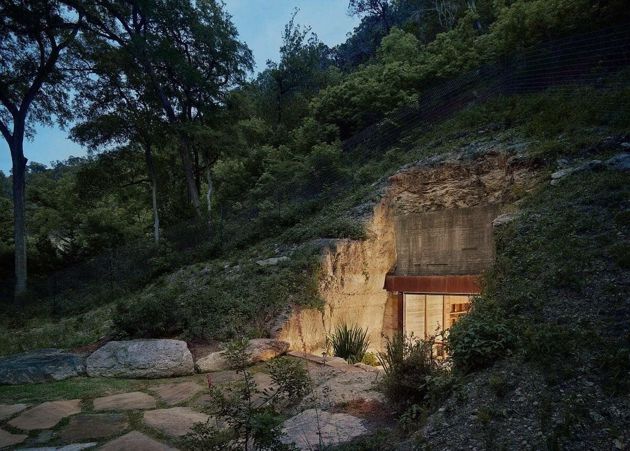 Удивительная частная винная пещера, вырезанная в известняковом склоне: скрывает роскошь и неповторимый дизайн
