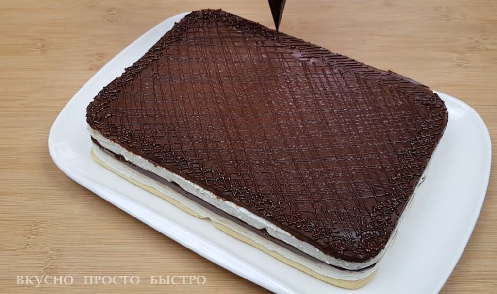 Вкусный торт без выпечки - рецепт на канале Вкусно Просто Быстро