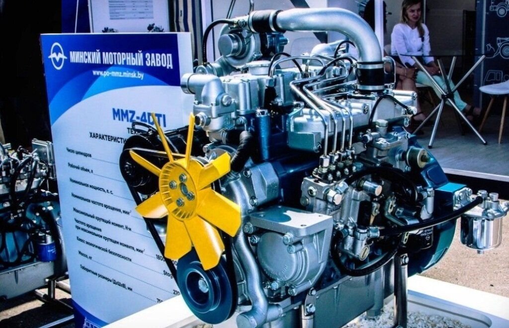 Дизельный двигатель ММЗ-4DTI