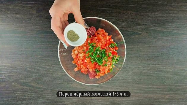 Острый салат из баклажан 