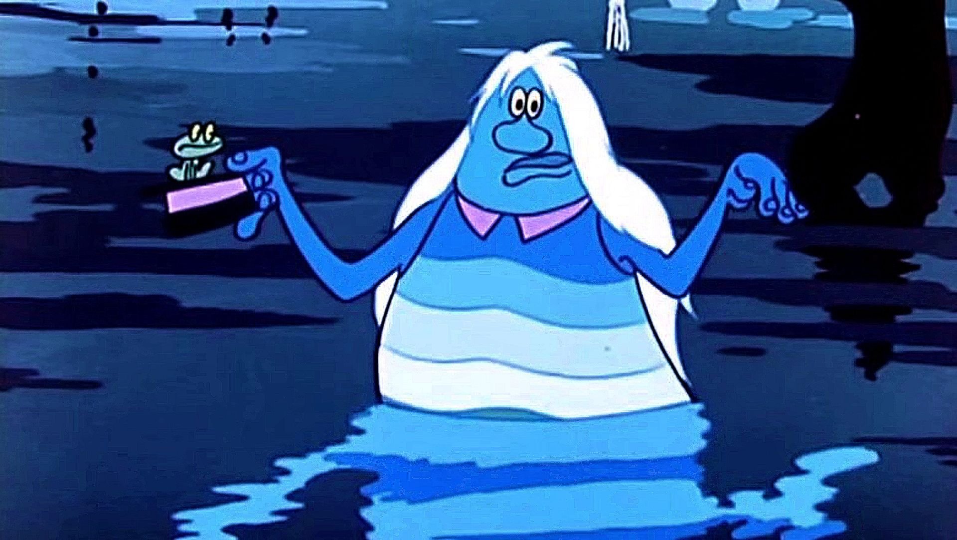 Песня про водяного. Летучий корабль 1979. Водяной из мультфильма Летучий корабль.