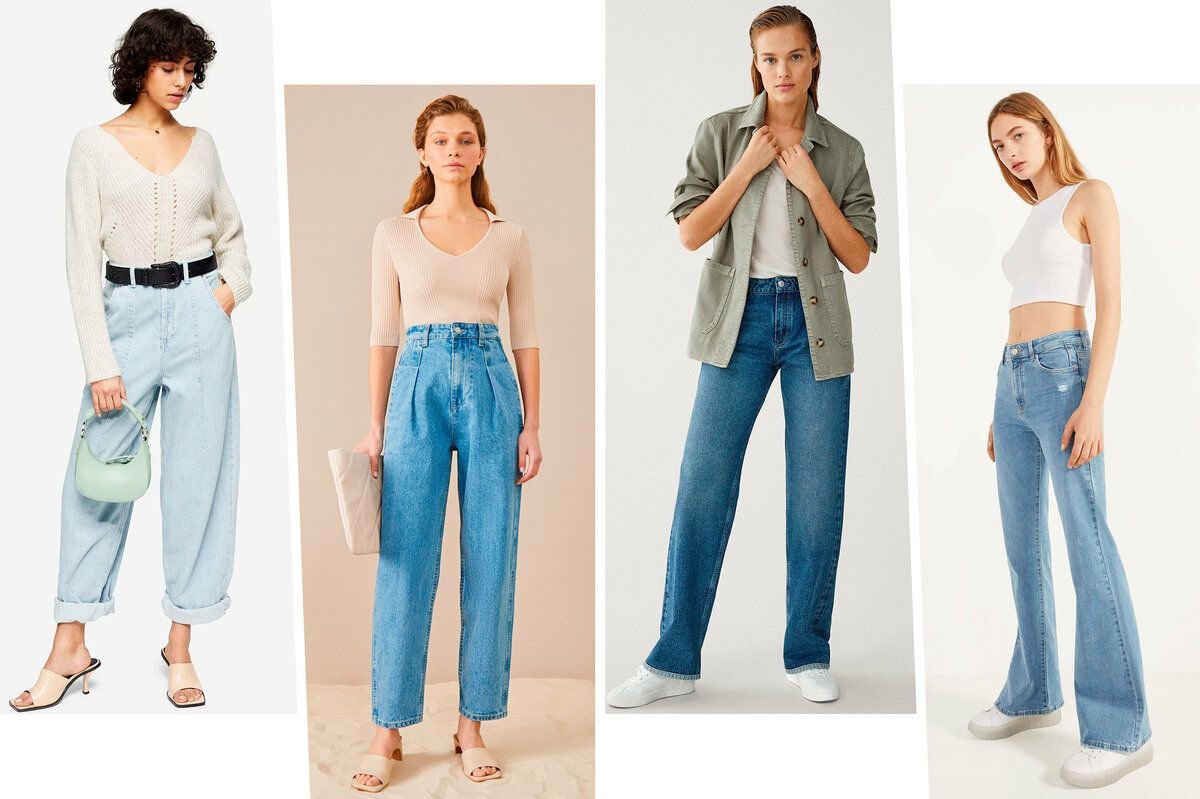 Широкие джинсы модели. Широкие укороченные джинсы. Широкие джинсы и топ. Джинсы женские модные широкие. Широкие джинсы женские образы.