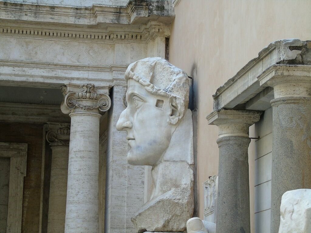 Император Константин, Капитолийский музей, Рим