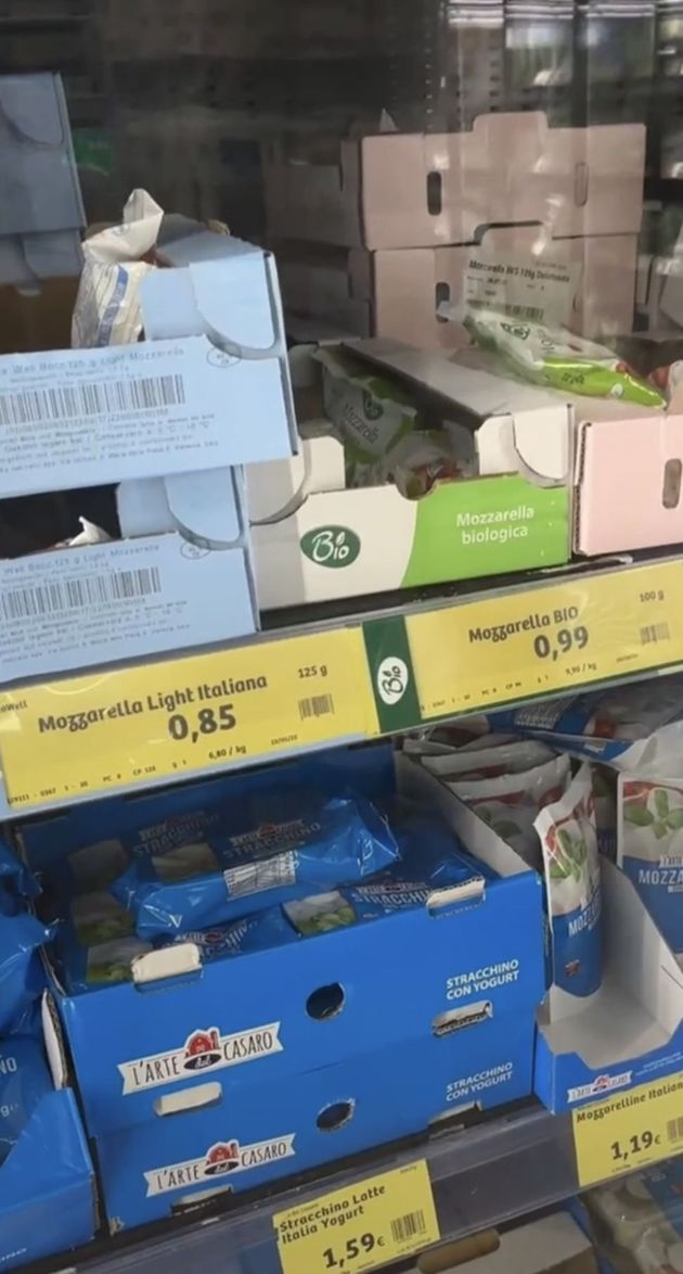 Вы удивитесь: сколько стоит купить такое количество продуктов в обычном супермаркете Италии?
