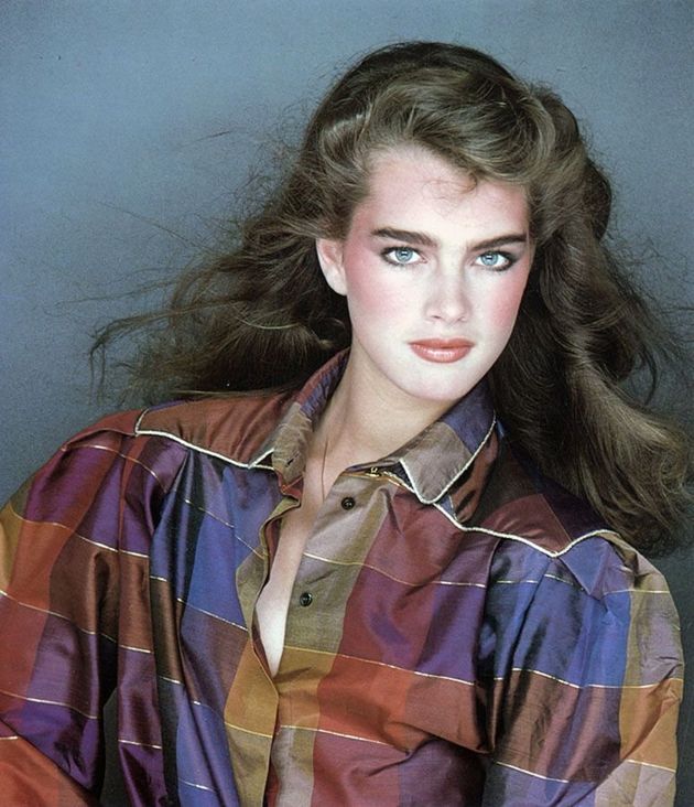 Famous actress of the eighties - Brooke Shields