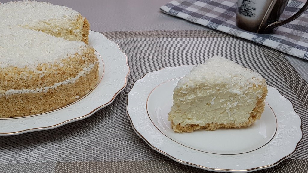 Торт Рафаэлло без выпечки - рецепт на канале Вкусно Просто Быстро