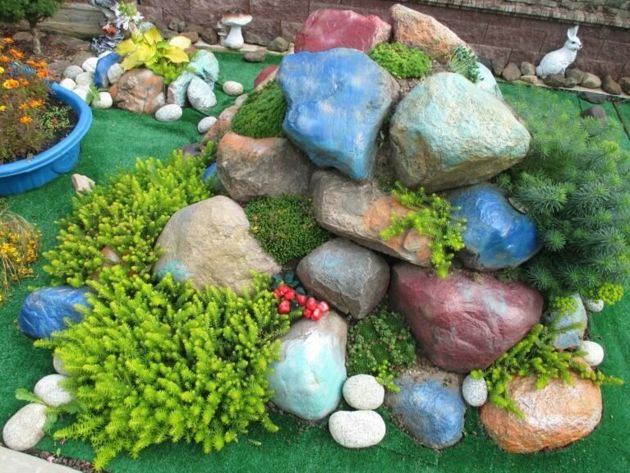 Выбираем красивые камни для каменистого сада