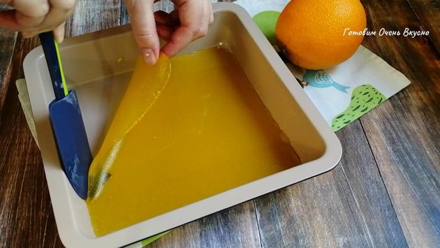 Натуральный апельсиновый десерт - домашний мармелад. Быстрый и легкий рецепт, без уваривания