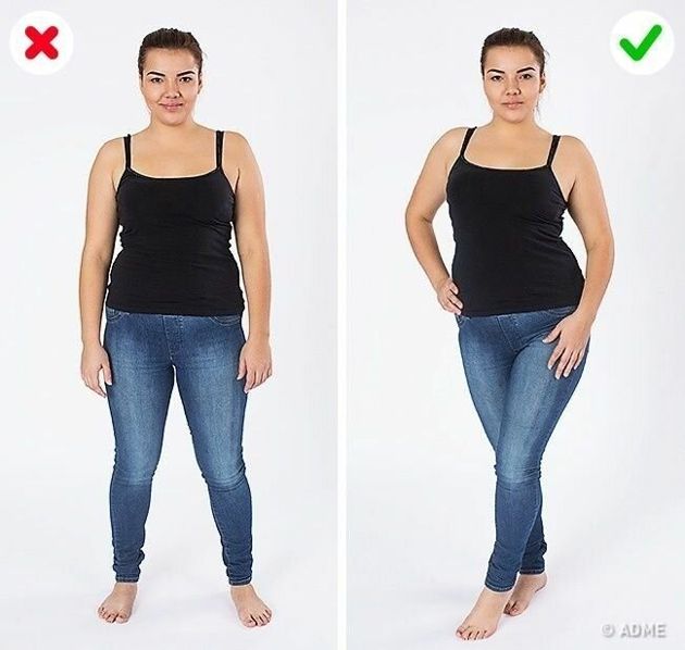 5 приемов как выглядеть стройняшкой на фото даже если есть лишний вес