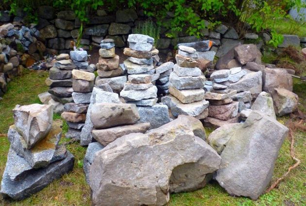 Выбираем красивые камни для каменистого сада