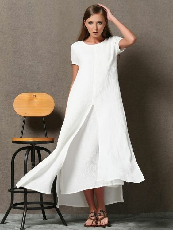 Белое платье: Летние образы на все случаи жизни