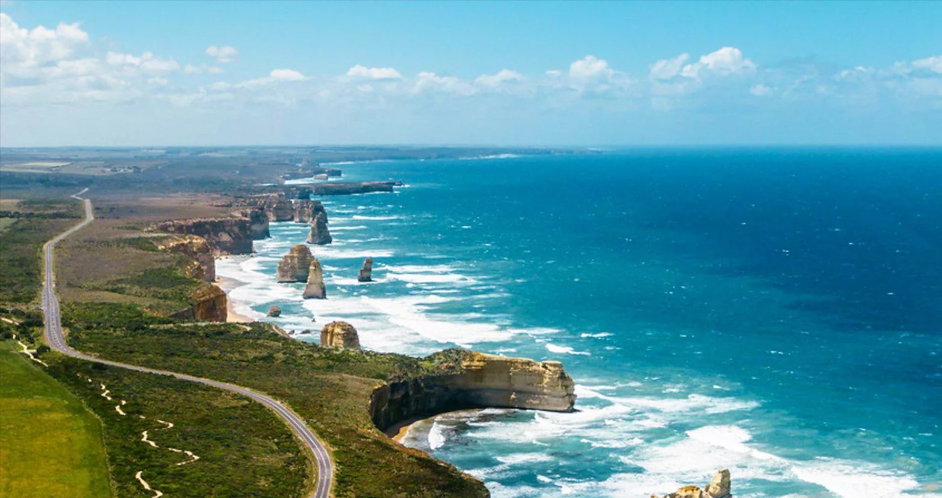 Есть ли в австралии океан. Великая Океанская дорога Австралия. Двенадцать апостолов и Великая Океанская дорога Австралия. Грейт оушен роуд Австралия.