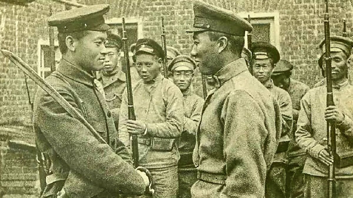 Армия Китай 1918 год