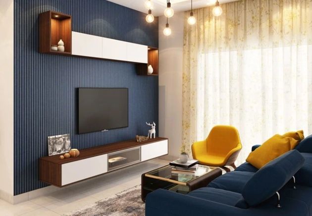 О современном дизайне стенок и тумб ТВ в гостиную