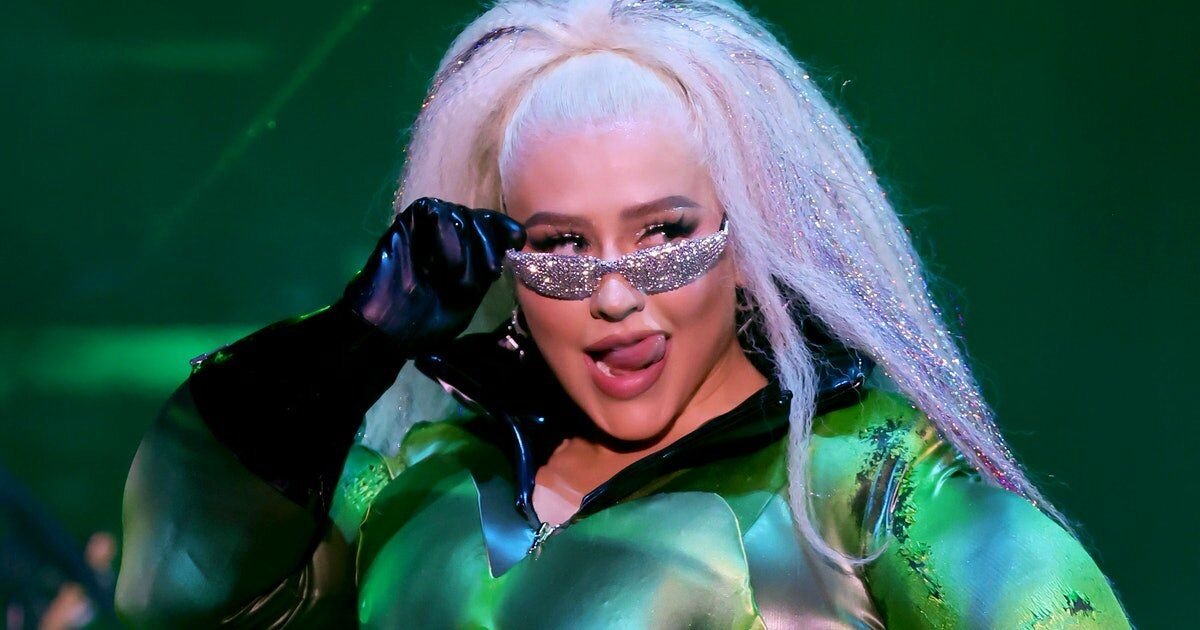 Christina Aguilera Hulk Costume