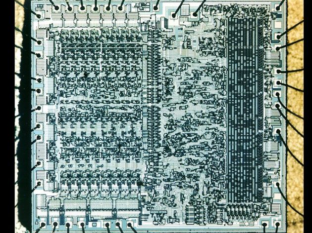 Микросхема 6502 (Журнал IEEE Spectrum)