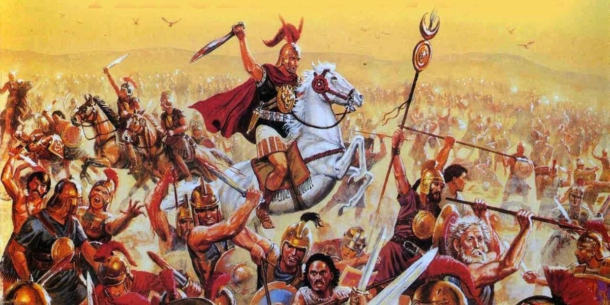 Древний мир сражения. Битва при Фарсале (48 год до н. э.). Римская Империя битва при Фарсале.