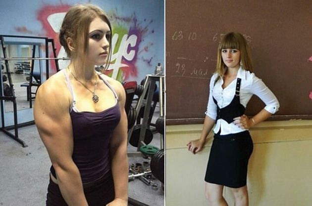 Красивые и сильные девушки России