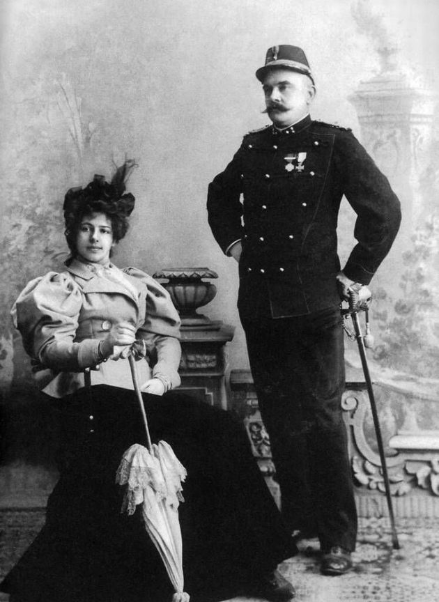 Маргарета с мужем Рудольфом МакЛеодом