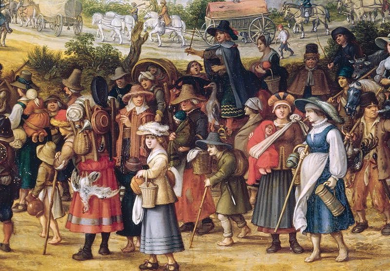 Франция 10 век. Себастьян Вранкс. Горожане XVI-XVII века Западная Европа. Горожане 16 век Европа. Себастьян Вранкс (Sebastian Vrancx) (1573- 1647).