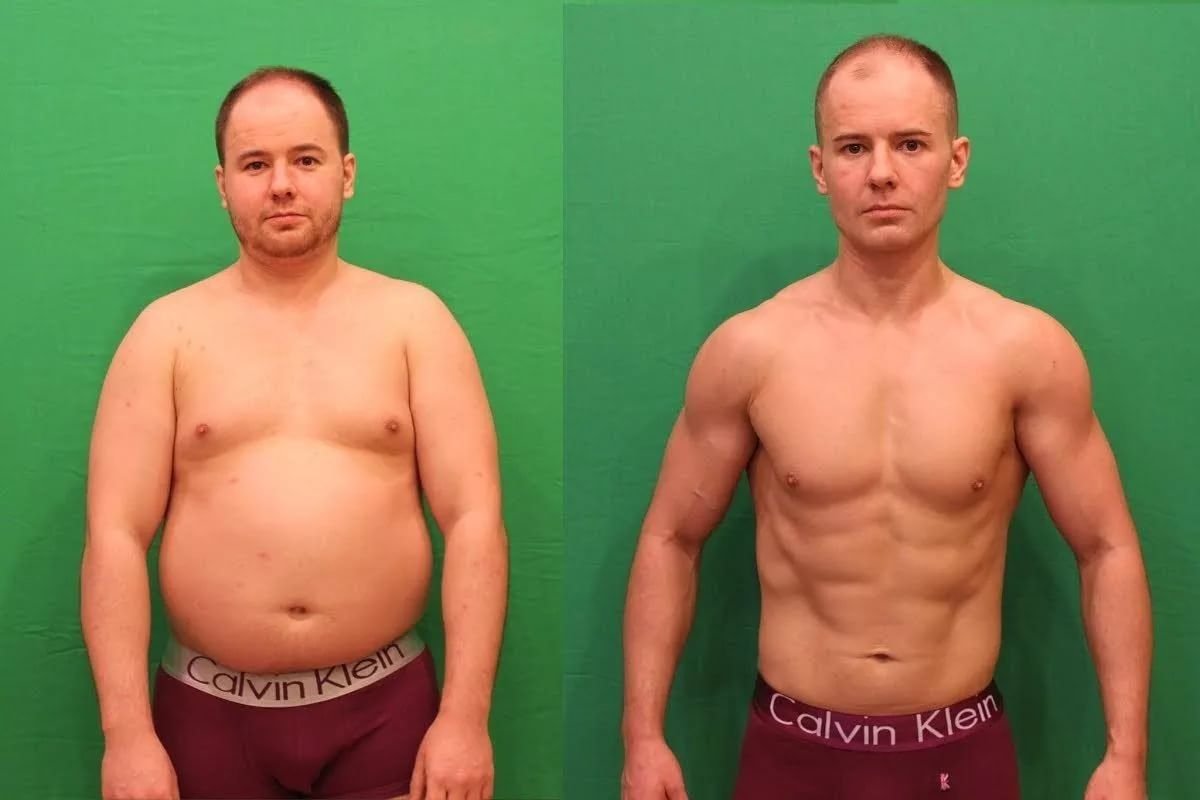 Спорт для похудения мужчины. Трансформация похудение мужчин. Мужчина с лишним весом. Сушка тела до и после.