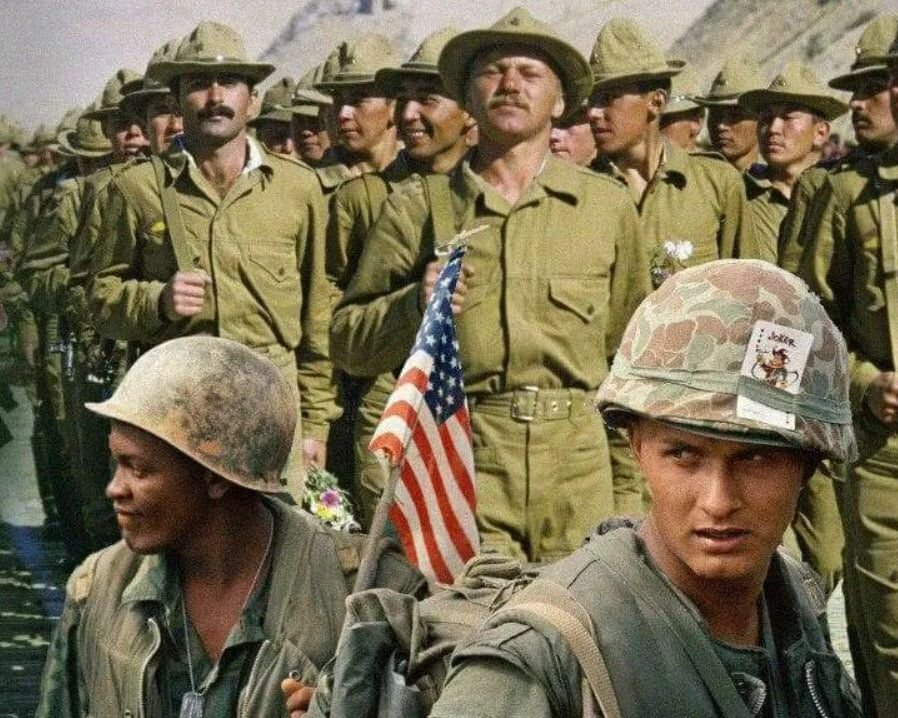 Со мной воюет сша мп3. Американские войска во Вьетнаме.