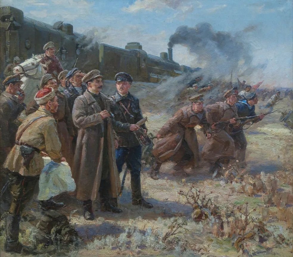 Первая победа народа. Царицын 1918.