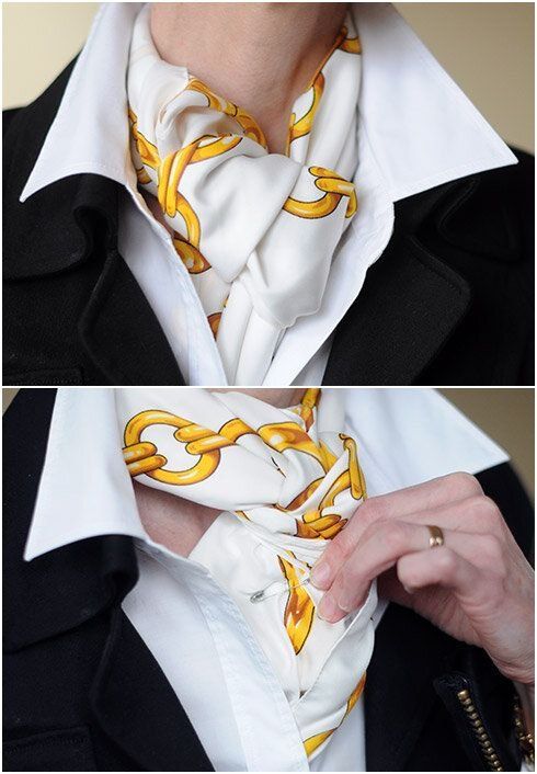 Десятки вариантов стильного образа всего с одним аксессуаром: как носить шелковый платок