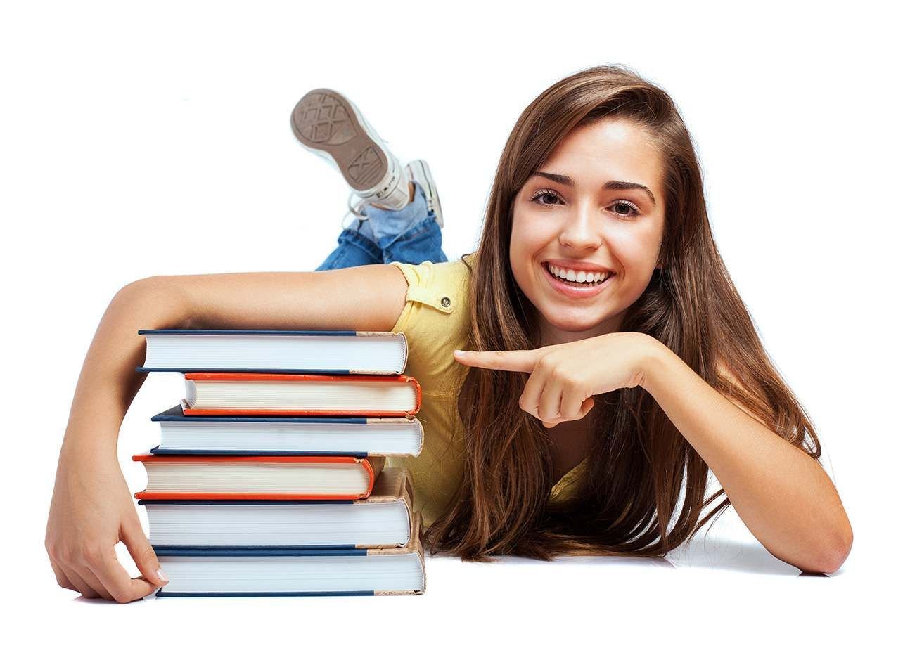 Образование и женщины вопрос. Девушка с учебниками. Студент с книгами. Девушка с книжкой. Молодежь и книга.