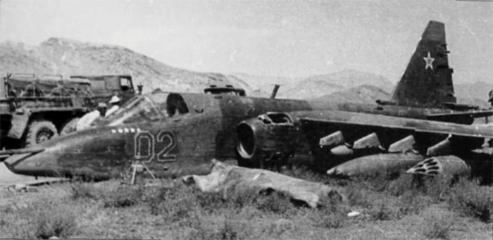 Сбитый "Стингером" самолет Су-25