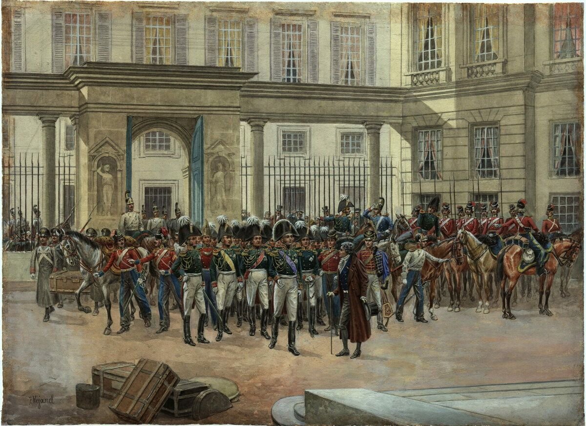 Москва 1814 года. Русская армия в Париже 1814. Русские в Париже в 1814.