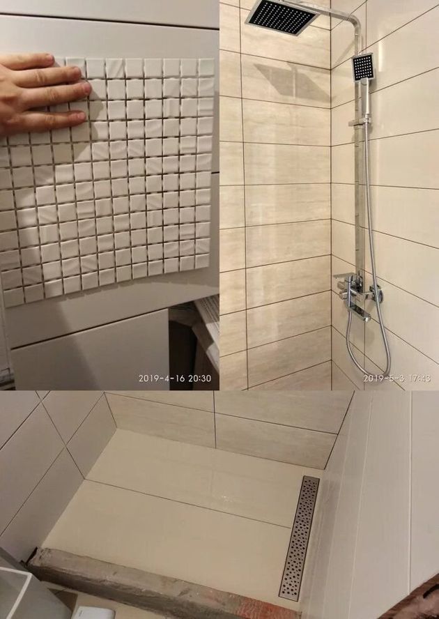 До и после. Превращение маленькой и неудобной ванной в комфортный санузел. Пример для владельцев 