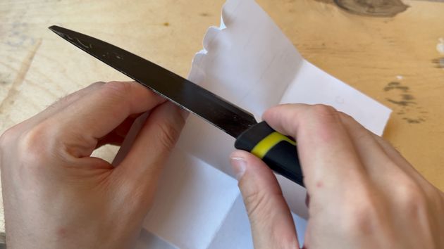 Как заточить нож в домашних условиях без больших затрат