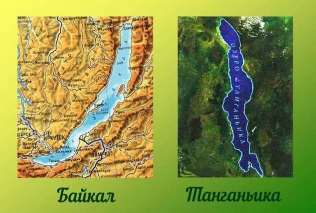 Озеро Танганьика – двойник Байкала